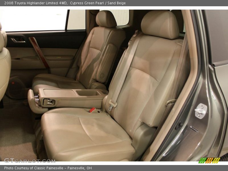 Cypress Green Pearl / Sand Beige 2008 Toyota Highlander Limited 4WD