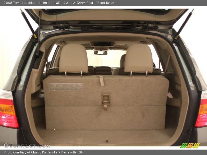 Cypress Green Pearl / Sand Beige 2008 Toyota Highlander Limited 4WD