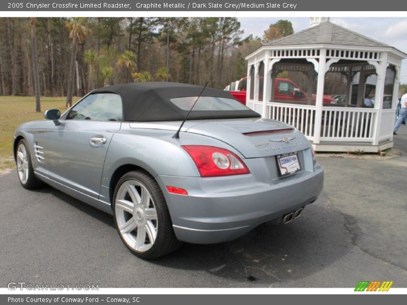 Graphite Metallic / Dark Slate Grey/Medium Slate Grey 2005 Chrysler Crossfire Limited Roadster