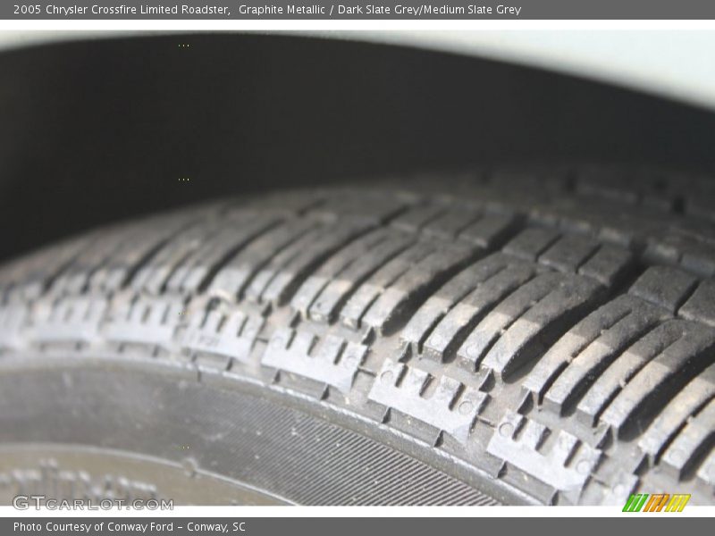 Graphite Metallic / Dark Slate Grey/Medium Slate Grey 2005 Chrysler Crossfire Limited Roadster