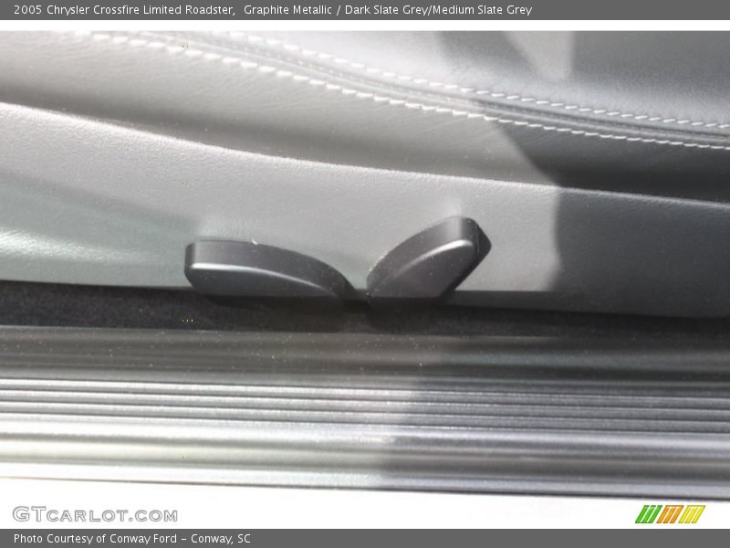 Graphite Metallic / Dark Slate Grey/Medium Slate Grey 2005 Chrysler Crossfire Limited Roadster