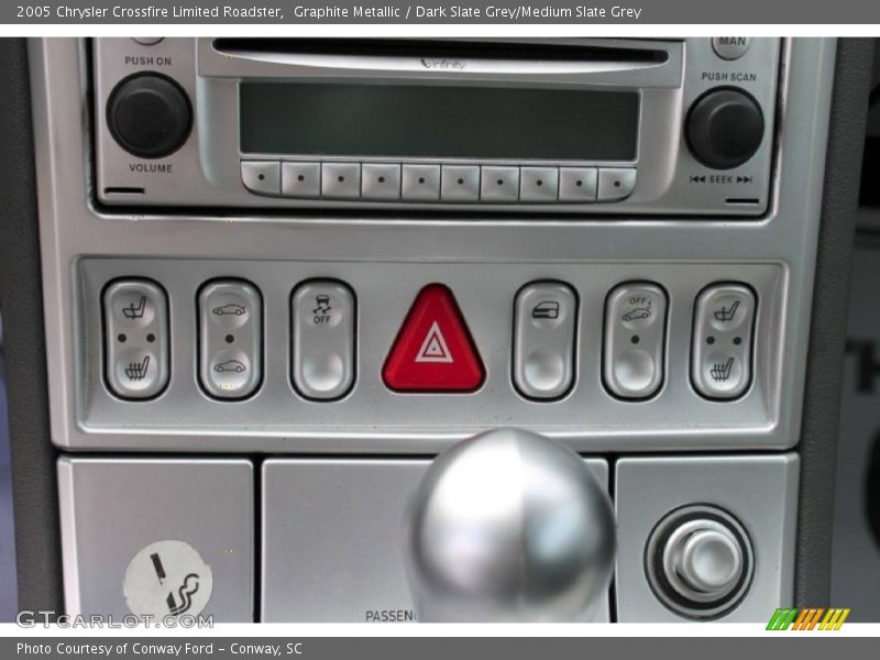 Controls of 2005 Crossfire Limited Roadster
