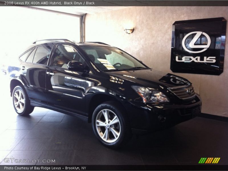 Black Onyx / Black 2008 Lexus RX 400h AWD Hybrid