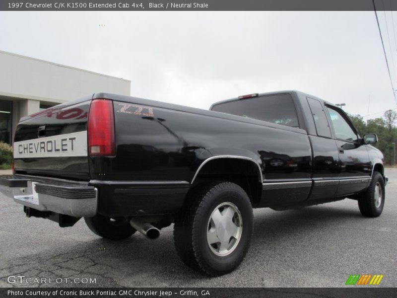 Black / Neutral Shale 1997 Chevrolet C/K K1500 Extended Cab 4x4