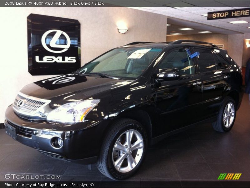 Black Onyx / Black 2008 Lexus RX 400h AWD Hybrid
