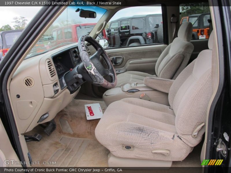 Black / Neutral Shale 1997 Chevrolet C/K K1500 Extended Cab 4x4