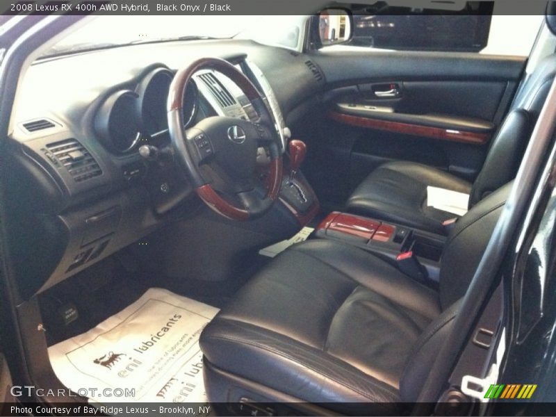 Black Onyx / Black 2008 Lexus RX 400h AWD Hybrid