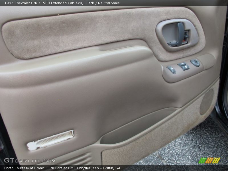 Black / Neutral Shale 1997 Chevrolet C/K K1500 Extended Cab 4x4