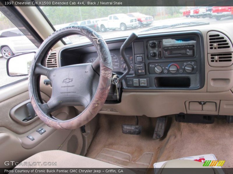 Black / Neutral Shale 1997 Chevrolet C/K K1500 Extended Cab 4x4
