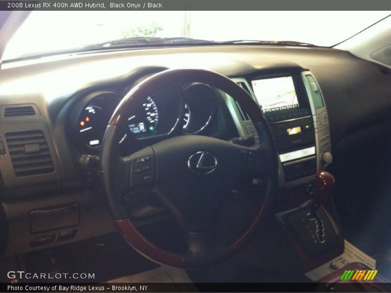 Black Onyx / Black 2008 Lexus RX 400h AWD Hybrid