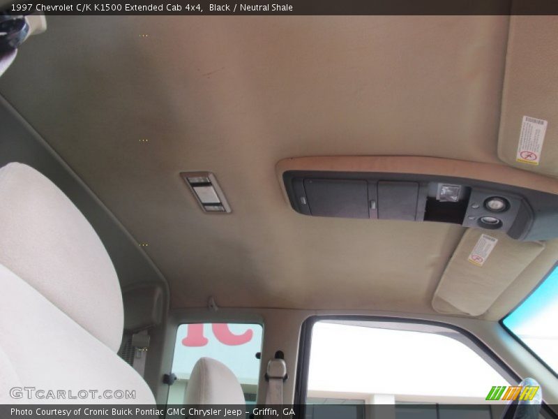Black / Neutral Shale 1997 Chevrolet C/K K1500 Extended Cab 4x4