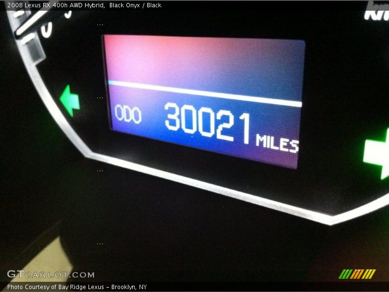 Black Onyx / Black 2008 Lexus RX 400h AWD Hybrid