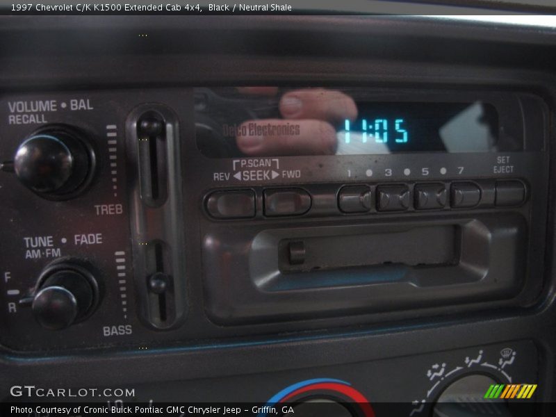 Black / Neutral Shale 1997 Chevrolet C/K K1500 Extended Cab 4x4