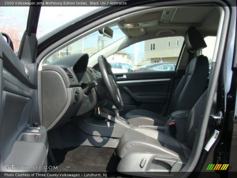 Black Uni / Anthracite 2009 Volkswagen Jetta Wolfsburg Edition Sedan