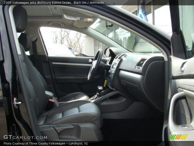 Black Uni / Anthracite 2009 Volkswagen Jetta Wolfsburg Edition Sedan