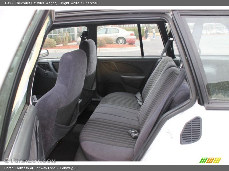 Bright White / Charcoal 1994 Chevrolet Cavalier Wagon