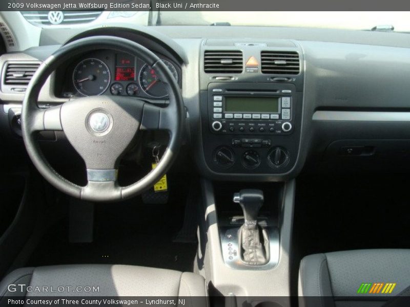 Black Uni / Anthracite 2009 Volkswagen Jetta Wolfsburg Edition Sedan