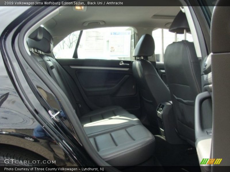 Black Uni / Anthracite 2009 Volkswagen Jetta Wolfsburg Edition Sedan