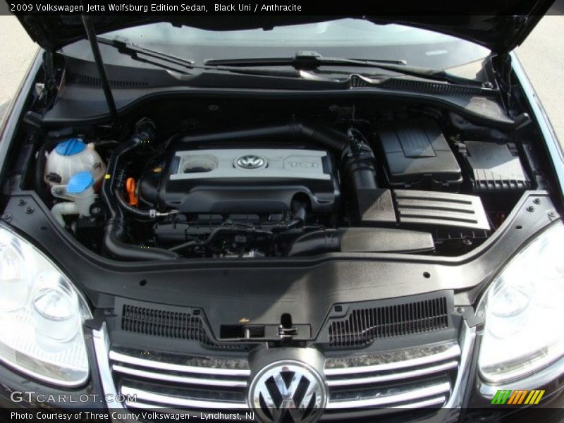 Black Uni / Anthracite 2009 Volkswagen Jetta Wolfsburg Edition Sedan