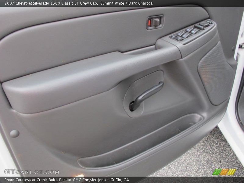 Summit White / Dark Charcoal 2007 Chevrolet Silverado 1500 Classic LT Crew Cab