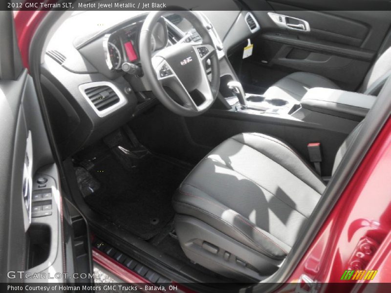 Merlot Jewel Metallic / Jet Black 2012 GMC Terrain SLT