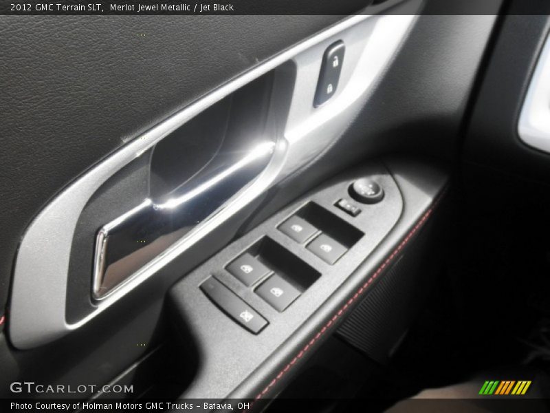 Merlot Jewel Metallic / Jet Black 2012 GMC Terrain SLT