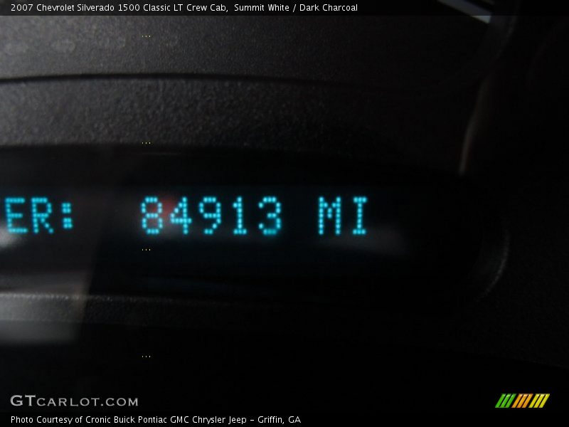 Summit White / Dark Charcoal 2007 Chevrolet Silverado 1500 Classic LT Crew Cab