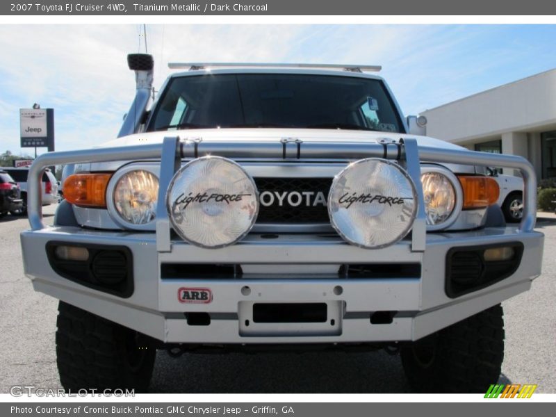 Titanium Metallic / Dark Charcoal 2007 Toyota FJ Cruiser 4WD