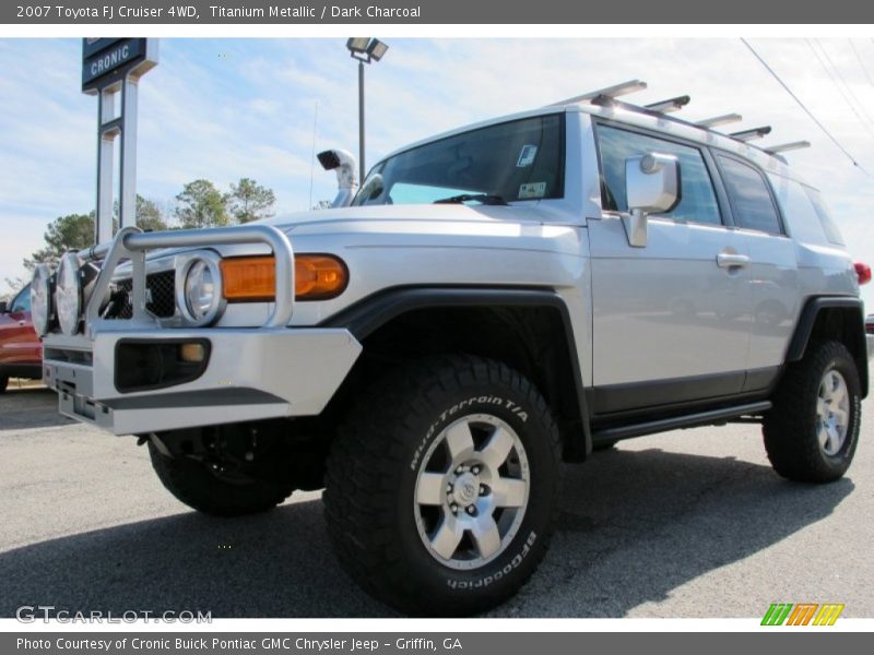 Titanium Metallic / Dark Charcoal 2007 Toyota FJ Cruiser 4WD