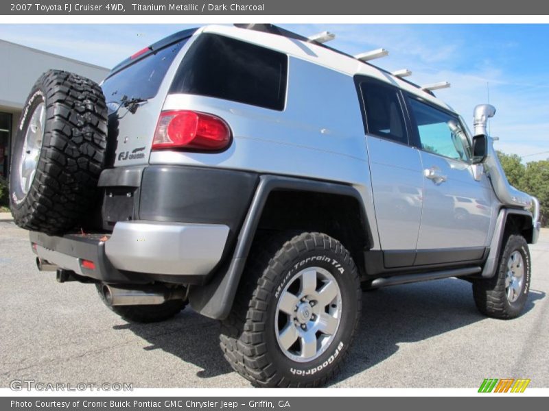 Titanium Metallic / Dark Charcoal 2007 Toyota FJ Cruiser 4WD