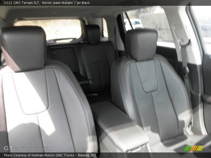 Merlot Jewel Metallic / Jet Black 2012 GMC Terrain SLT