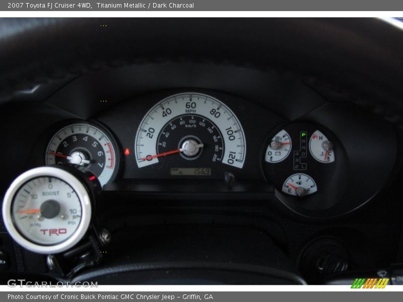 Titanium Metallic / Dark Charcoal 2007 Toyota FJ Cruiser 4WD