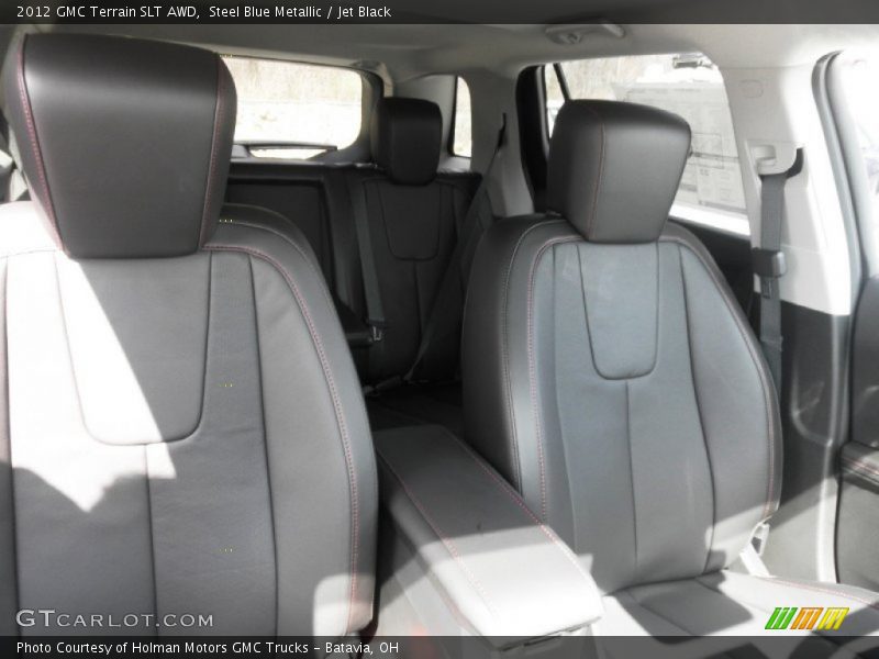 Steel Blue Metallic / Jet Black 2012 GMC Terrain SLT AWD