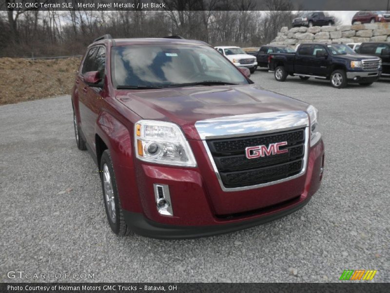 Merlot Jewel Metallic / Jet Black 2012 GMC Terrain SLE