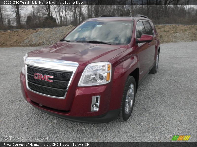 Merlot Jewel Metallic / Jet Black 2012 GMC Terrain SLE