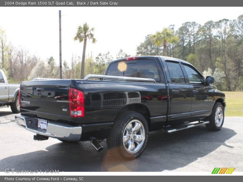 Black / Dark Slate Gray 2004 Dodge Ram 1500 SLT Quad Cab