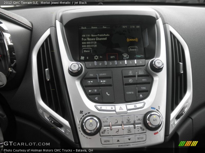Merlot Jewel Metallic / Jet Black 2012 GMC Terrain SLE