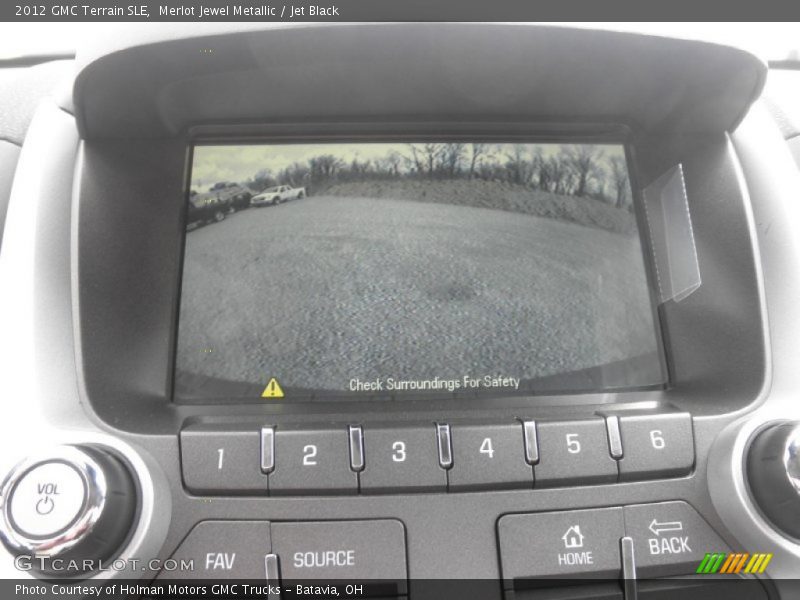 Merlot Jewel Metallic / Jet Black 2012 GMC Terrain SLE