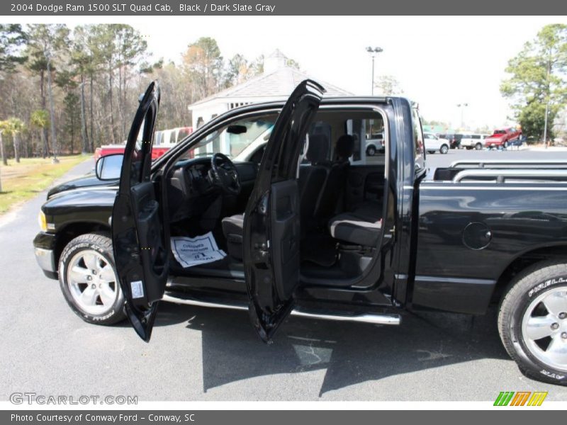 Black / Dark Slate Gray 2004 Dodge Ram 1500 SLT Quad Cab