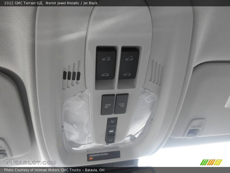 Merlot Jewel Metallic / Jet Black 2012 GMC Terrain SLE