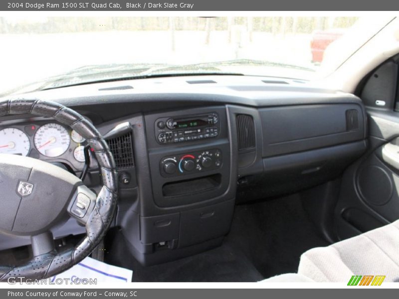 Black / Dark Slate Gray 2004 Dodge Ram 1500 SLT Quad Cab