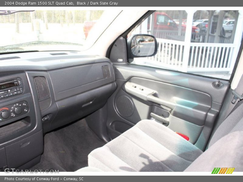 Black / Dark Slate Gray 2004 Dodge Ram 1500 SLT Quad Cab