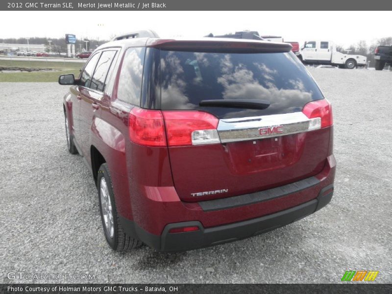 Merlot Jewel Metallic / Jet Black 2012 GMC Terrain SLE