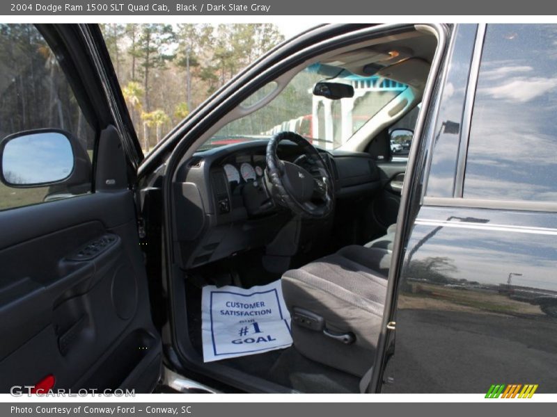 Black / Dark Slate Gray 2004 Dodge Ram 1500 SLT Quad Cab