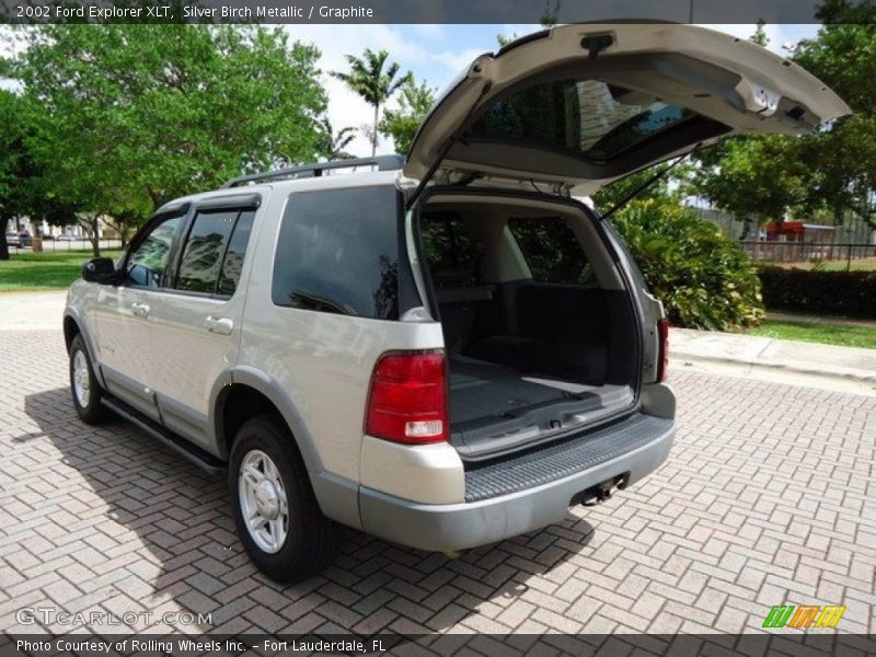 Silver Birch Metallic / Graphite 2002 Ford Explorer XLT