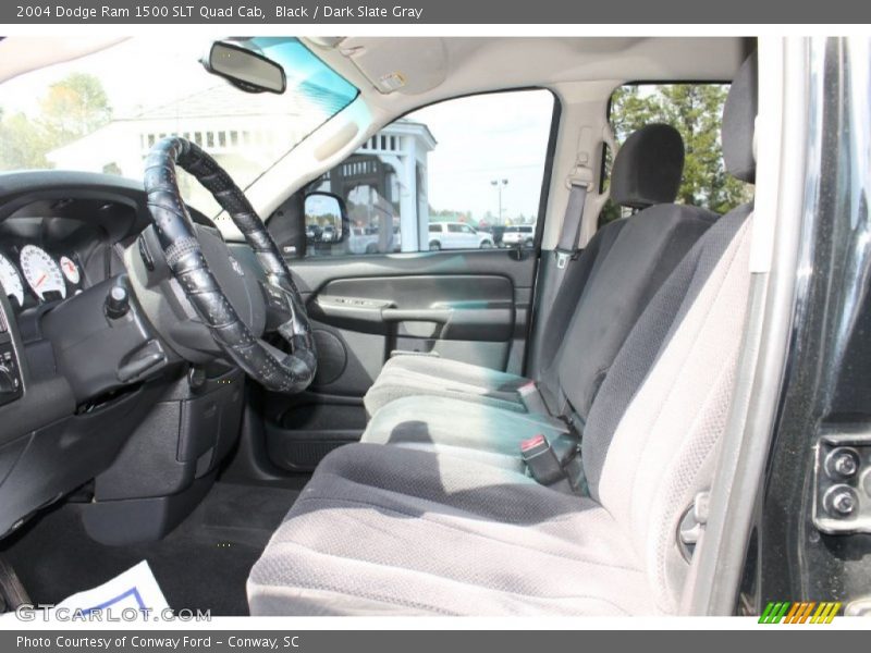 Black / Dark Slate Gray 2004 Dodge Ram 1500 SLT Quad Cab