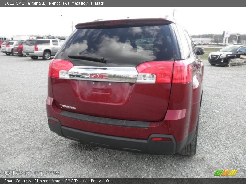 Merlot Jewel Metallic / Jet Black 2012 GMC Terrain SLE