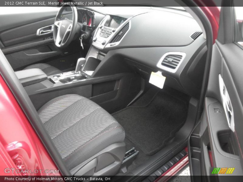 Merlot Jewel Metallic / Jet Black 2012 GMC Terrain SLE