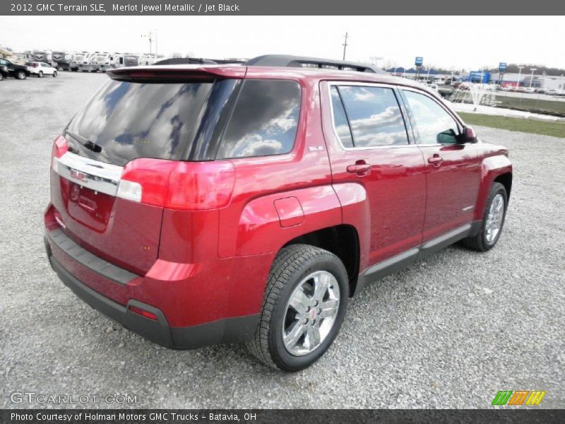 Merlot Jewel Metallic / Jet Black 2012 GMC Terrain SLE