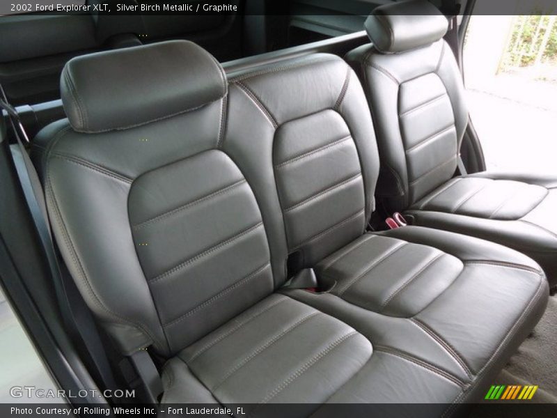 Silver Birch Metallic / Graphite 2002 Ford Explorer XLT